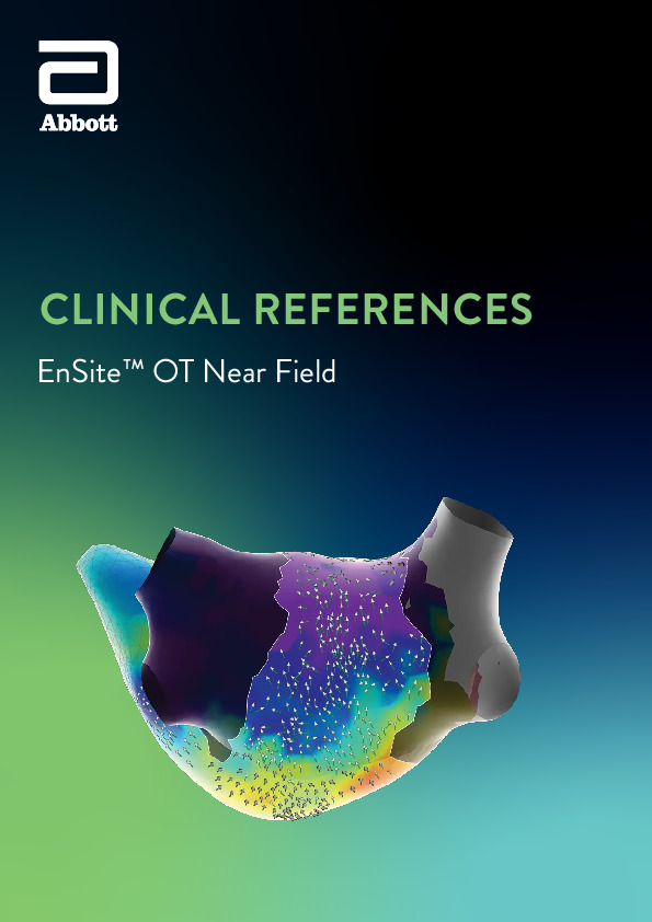 Cover thumbnail of EnSite OT Near Field Clinical References